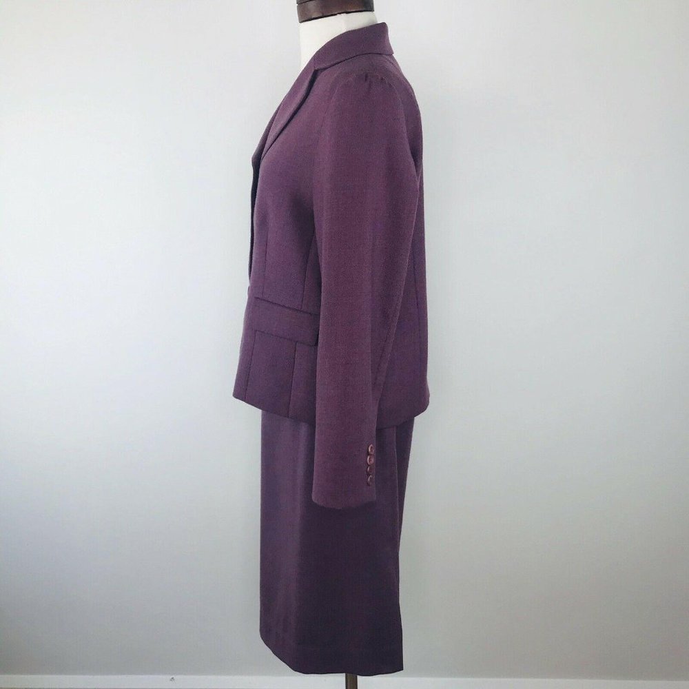 Pendleton 2-piece Purple Wool Skirt Suit  |  Women - Picture 5 of 7